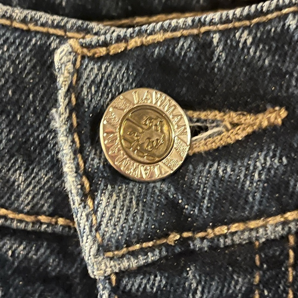 Vintage Lawman  Western Jeans  chain design, size 7 - Picture 6 of 13